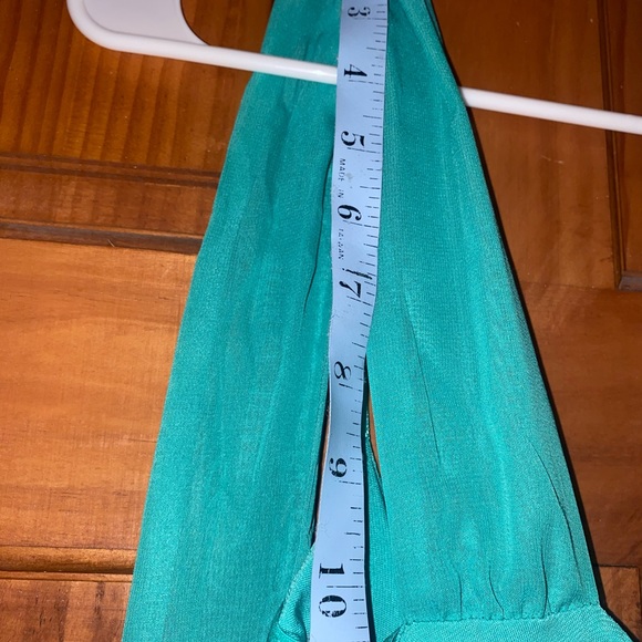 Turquoise green dress size 10 - Picture 7 of 7
